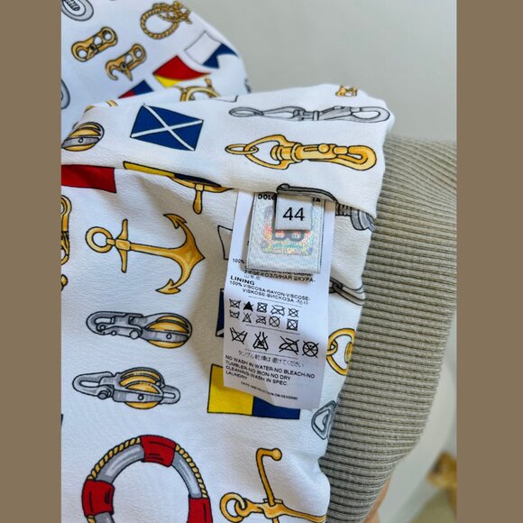 D&G Women's Tan Suede Bomber Style Jacket - Women Italian Size 44 - Picture 13 of 16